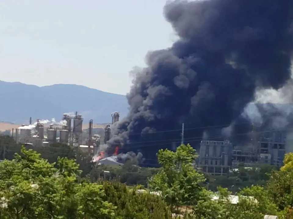 incendio de indorama