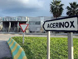 Entrada a Acerinox.