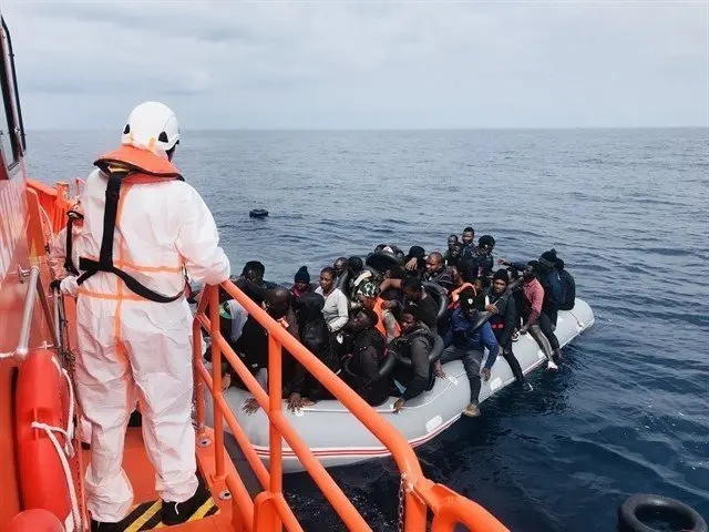 rescate de inmigrantes