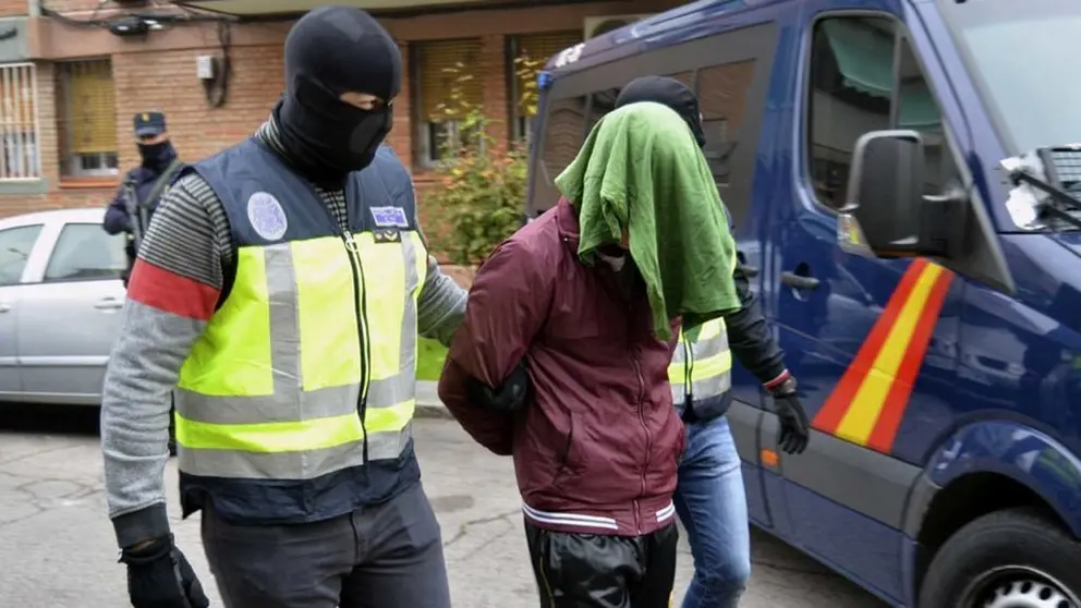 uno de los detenidos
