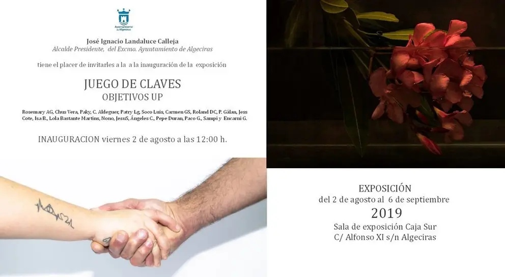 invitacion de JUEGO DE CLAVES
