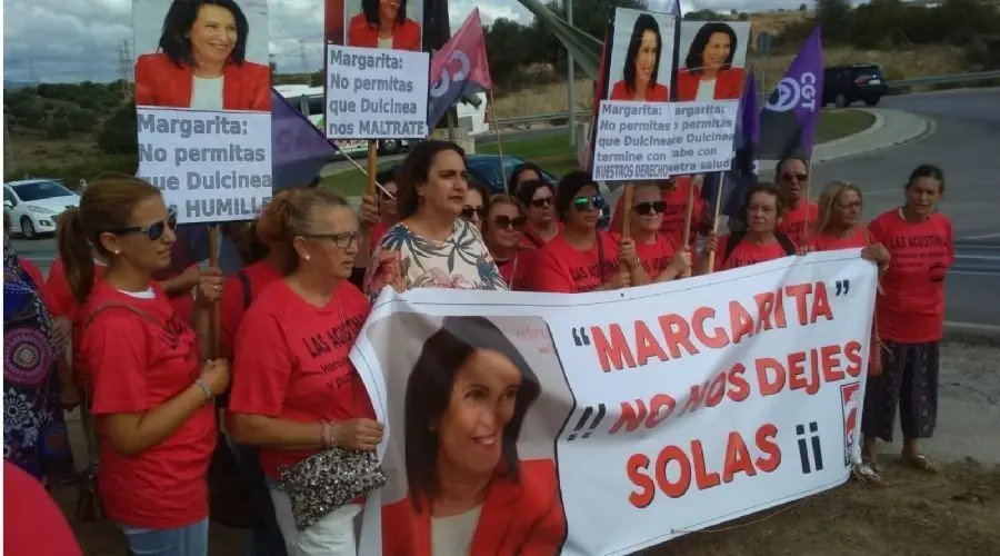 Protesta de Dulcinea