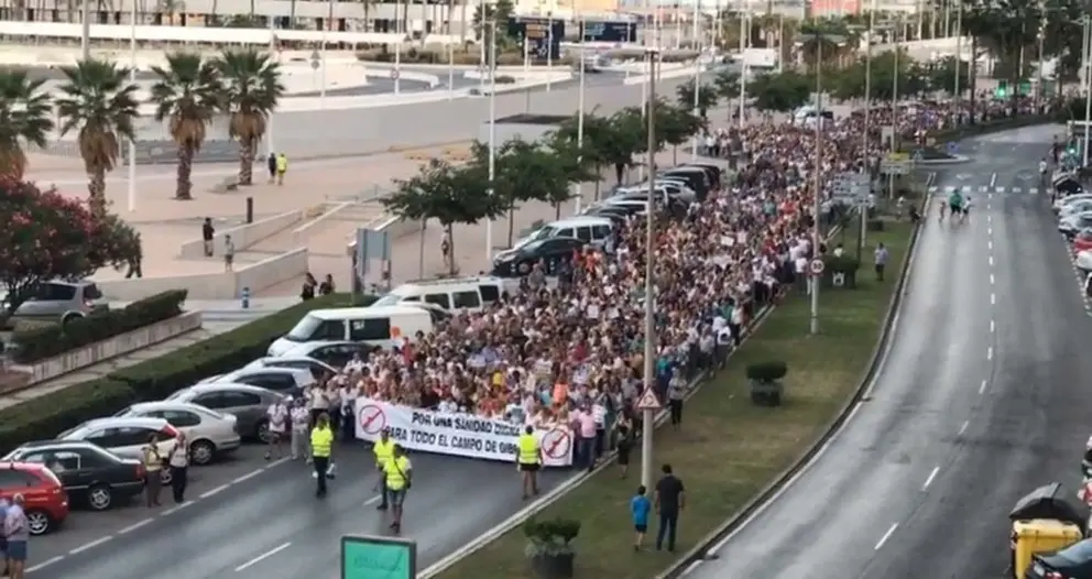 manifestaci&oacute;n sanidad