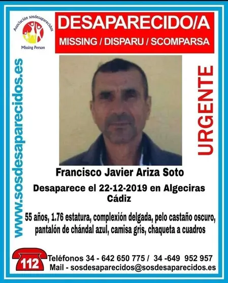 Cartel de la desaparici&oacute;n.
