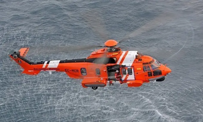 Helic&oacute;ptero de Salvamento