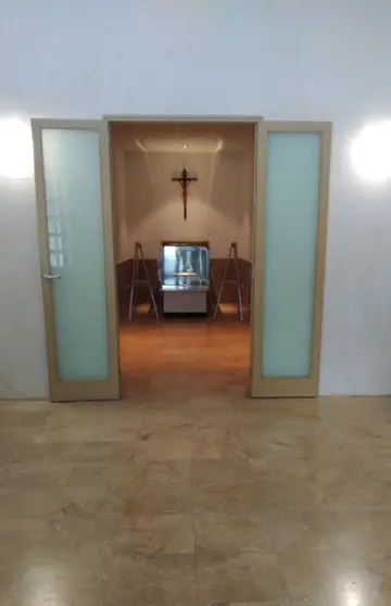 Una de las salas que acoge los velatorios.
