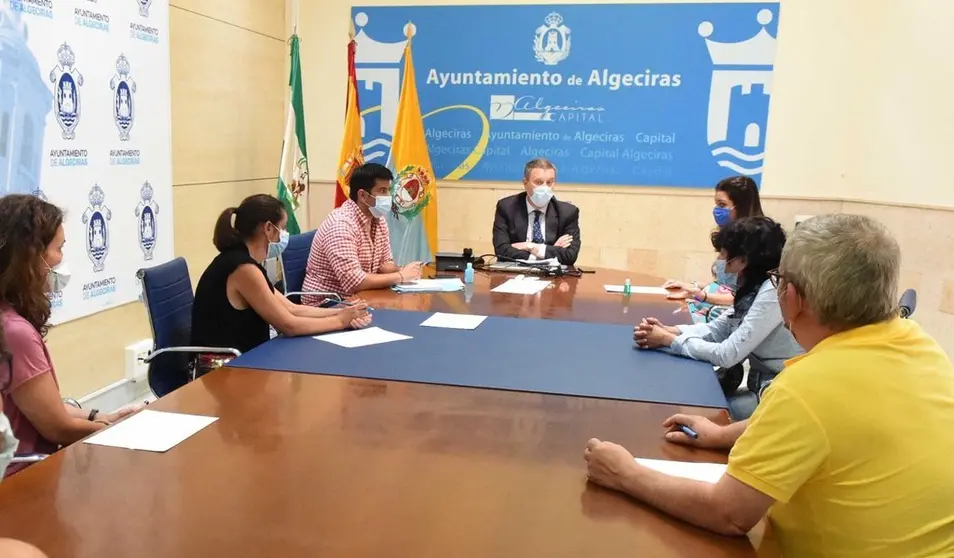 Un momento de la reuni&oacute;n.
