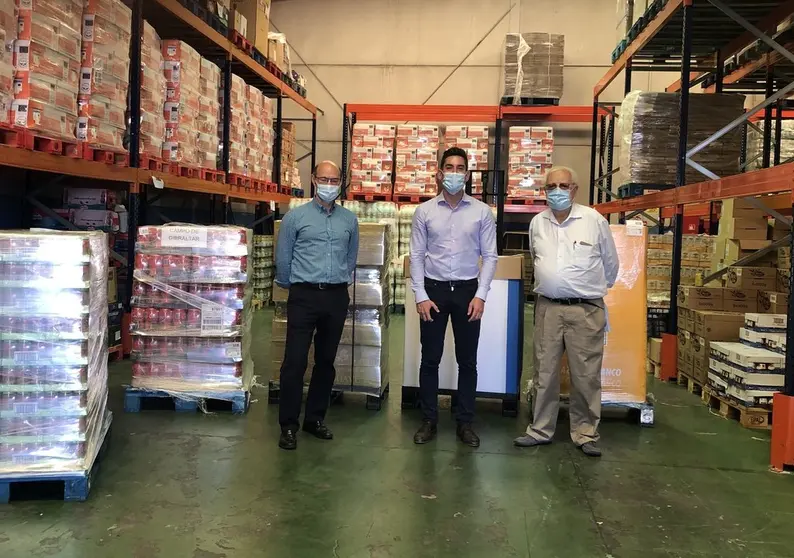 Entrega Mercadona al BdA Campo Gibraltar.