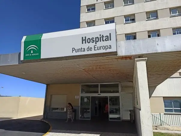Entrada al hospital.