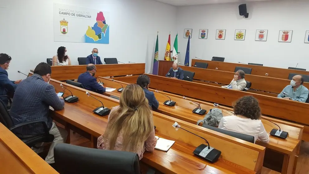 Un momento de la reuni&oacute;n.