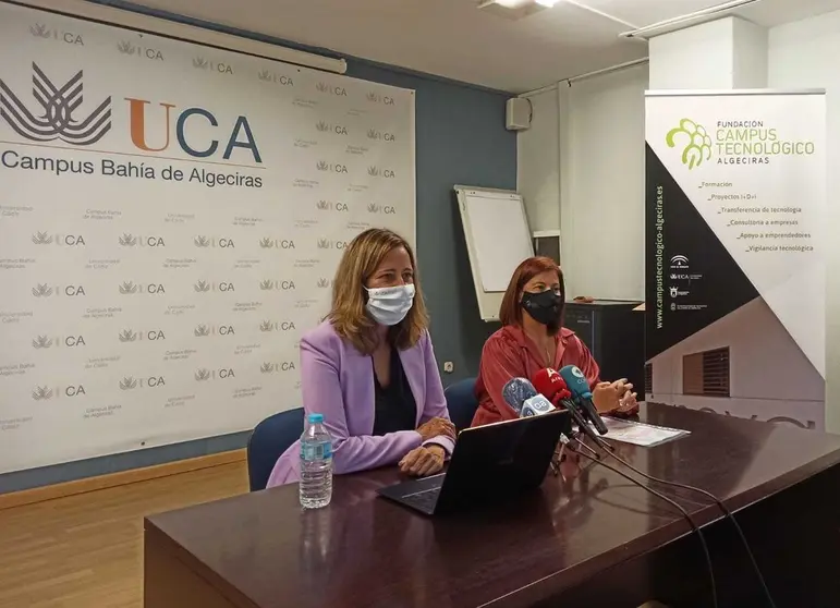 Un momento de la rueda de prensa.