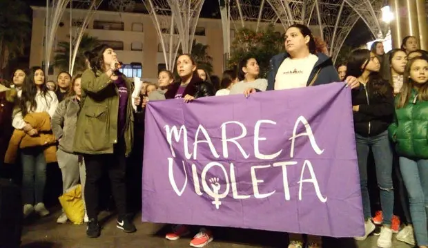 marea violeta