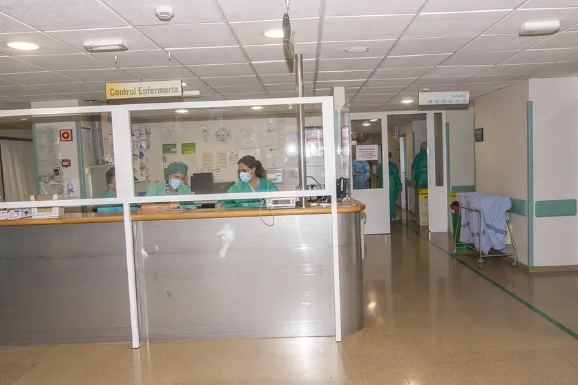 Control de Enfermer&iacute;a de hospital andaluz.