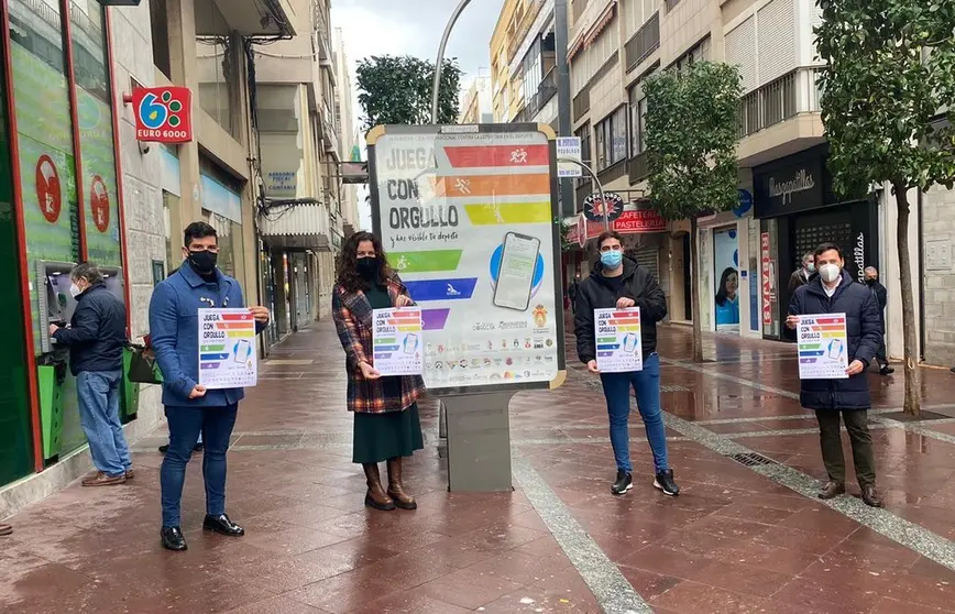 Un instante del acto.