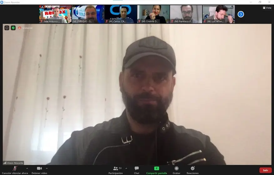 Alexis Morante, en la reuni&oacute;n de Impulsa