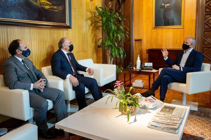 Gerardo Landaluce, Jos&eacute; Ignacio Landaluce y Azc&oacute;n.