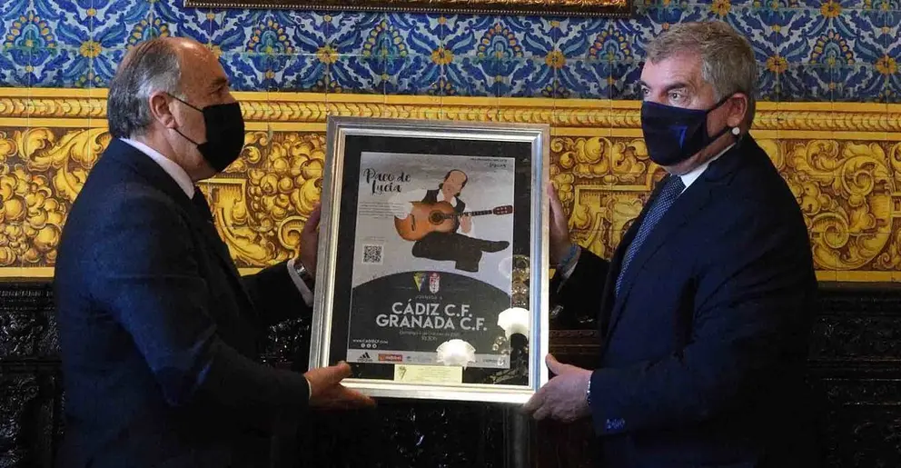recibimiento presidente del cadiz