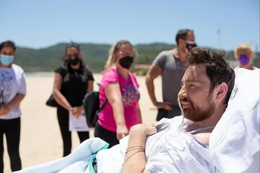 jairo rosa en la playa