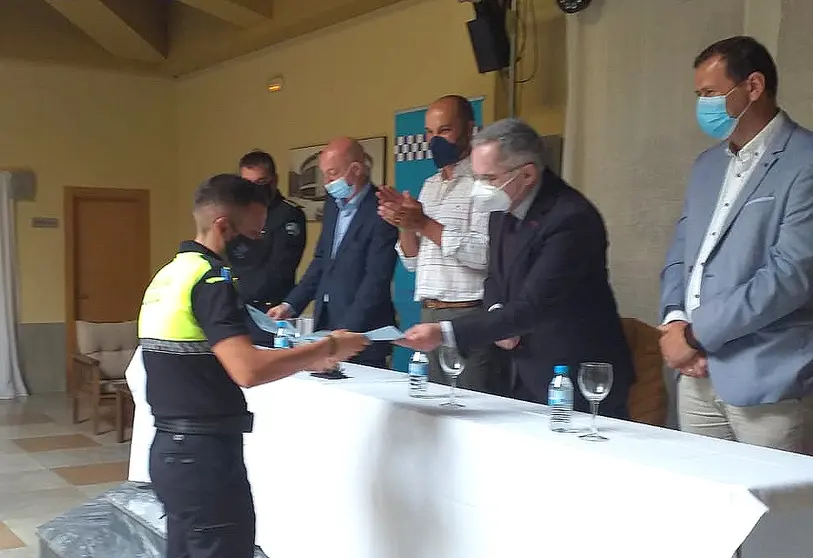 Un momento del acto.