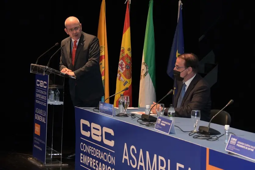Un momento de la asamblea.