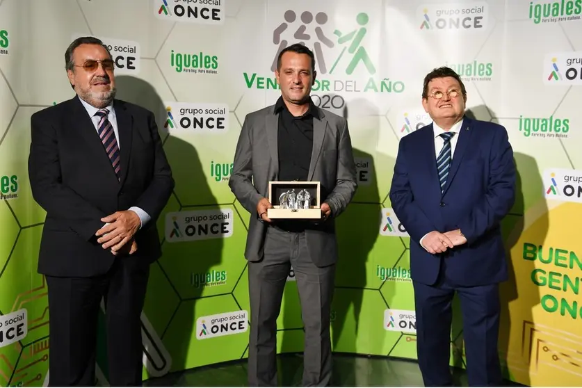 El vendedor premiado.