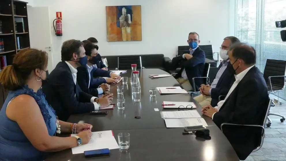 Un momento de la reuni&oacute;n.
