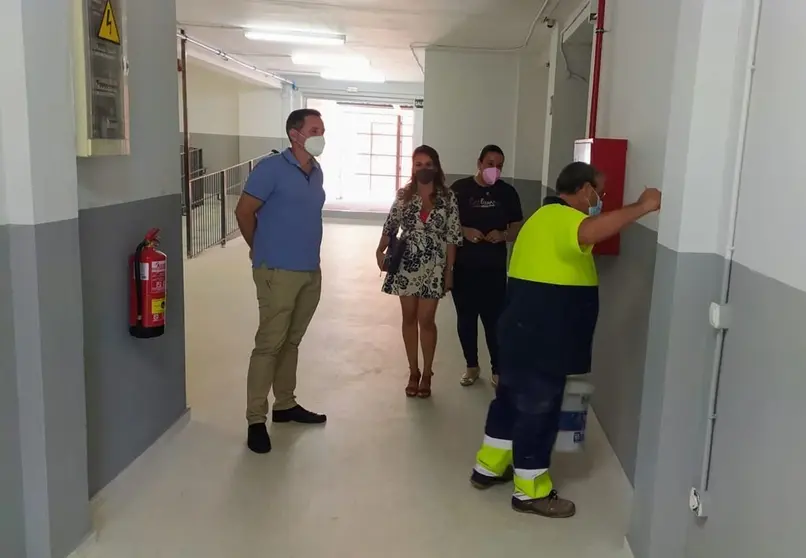 Imagen de los trabajos.