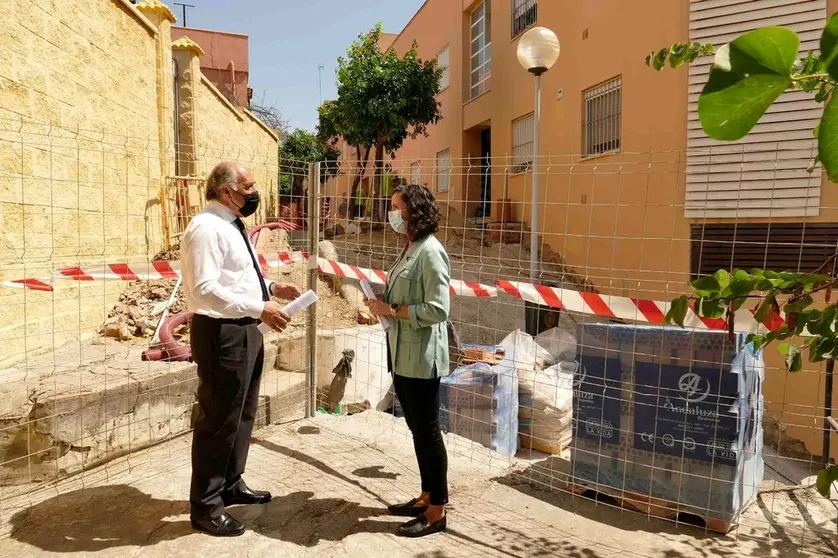 Visita a las obras.