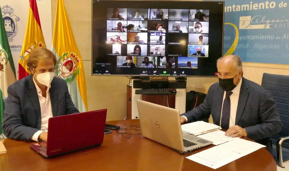Un momento del encuentro.