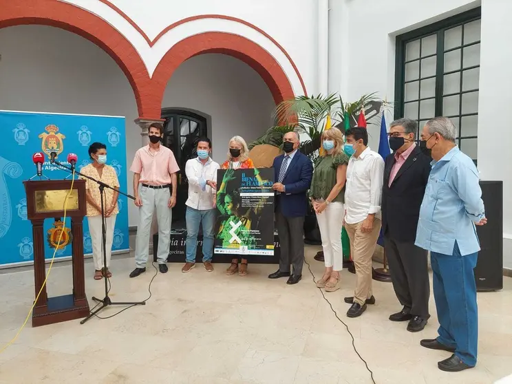 Presentaci&oacute;n de la II Bienal de Flamenco en Algeciras.