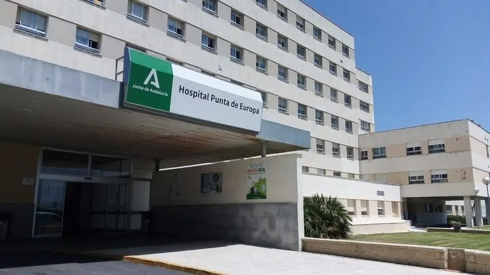 Entrada al hospital.
