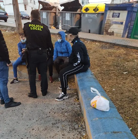 menores vandalismo