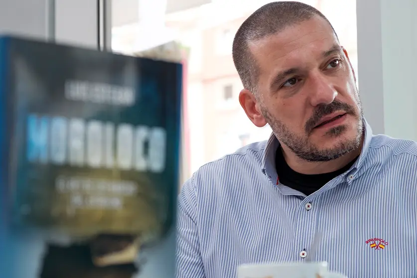 Luis Esteban, autor del libro &lsquo;Moroloco, el rey de los narcos del estrecho&rsquo;