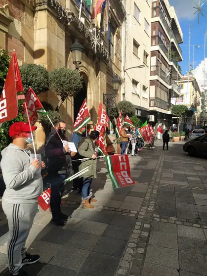 COCENTRACI&Oacute;N PERSONAL FINES DE SEMANA CCOO ALGESA