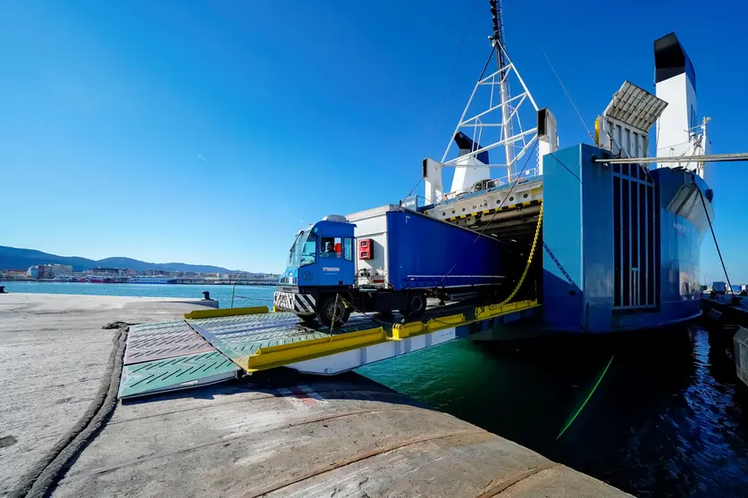 Tr&aacute;fico RoRo Algeciras-T&aacute;nger Med