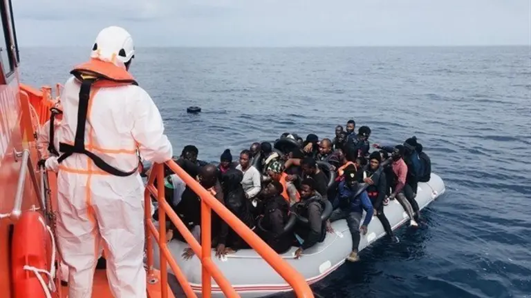 rescate de inmigrantes