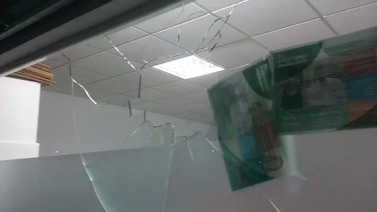 atentado a la sede de podemos