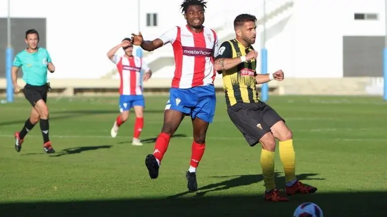 un lance del partido