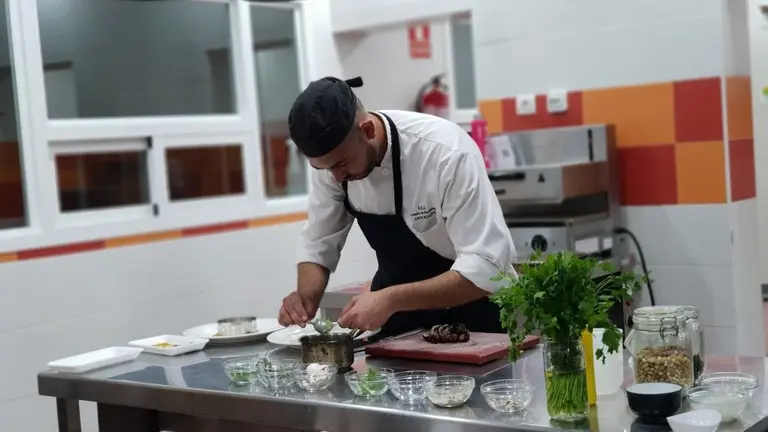 blaue,cocinero