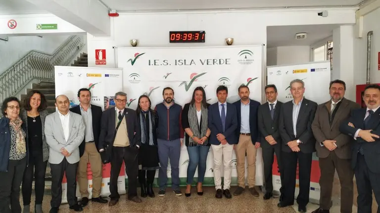 1-INAUGURACI�_N JORNADAS EMPRESARIALES EN INSTITUTO ISLA VERDE