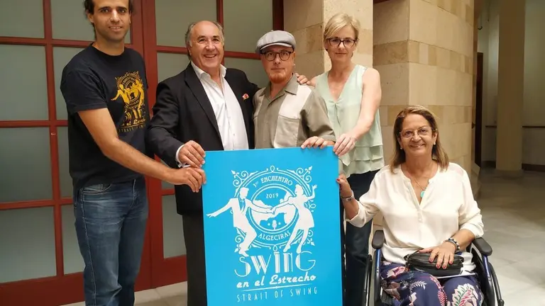 RUEDA DE PRENSA PRESENTACI�_N DEL III ENCUENTRO SWING EN EL ESTRECHO