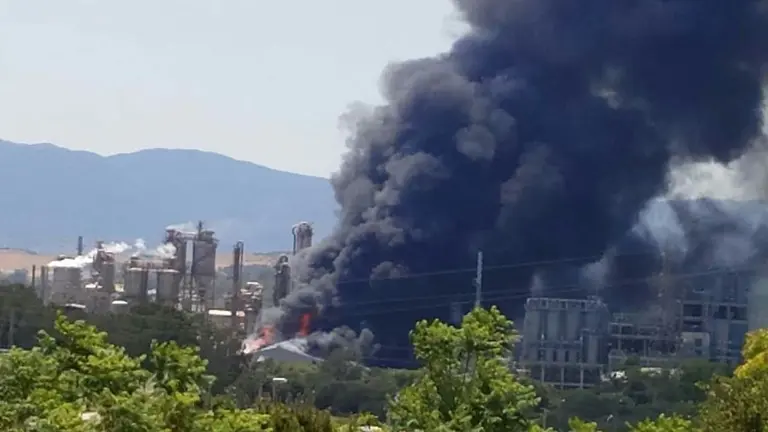 incendio de indorama