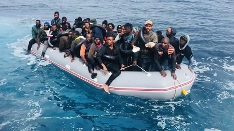 Inmigrantes-patera