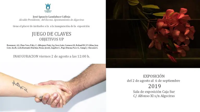 invitacion de JUEGO DE CLAVES