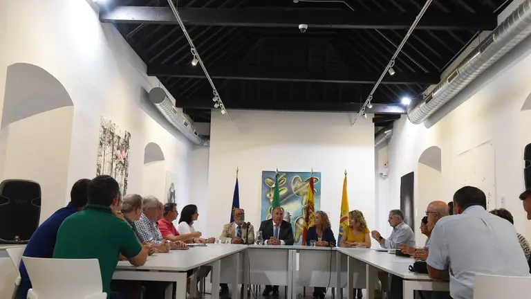 VISITA SECRETAR&Iacute;A GENERAL DE PATRIMONIO REUNI�_N HERMANOS MAYORES DE HERMANDADES Y COFRAD&Iacute;AS