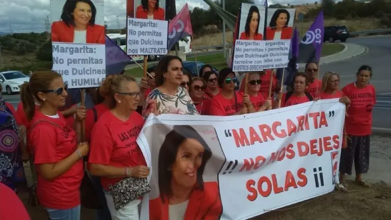 Protesta de Dulcinea