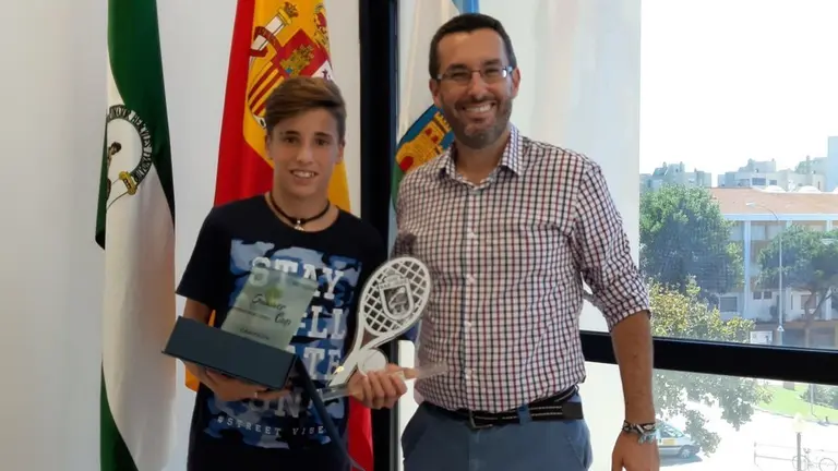 Campeon master tenis andalucia Manuel Damian Ruiz