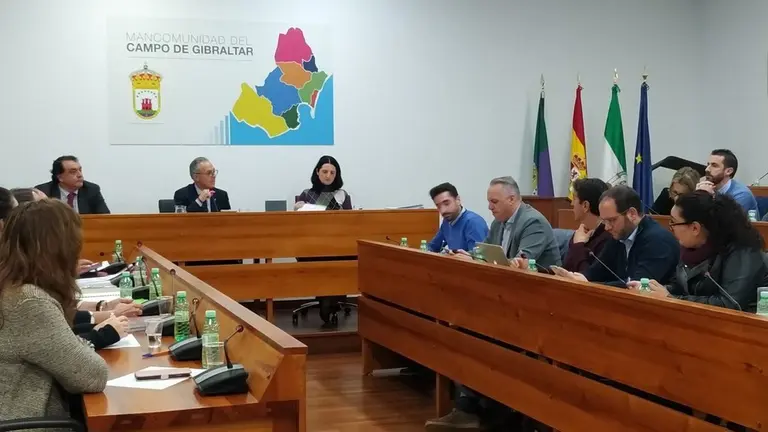 Un momento de la Junta de Comarca.