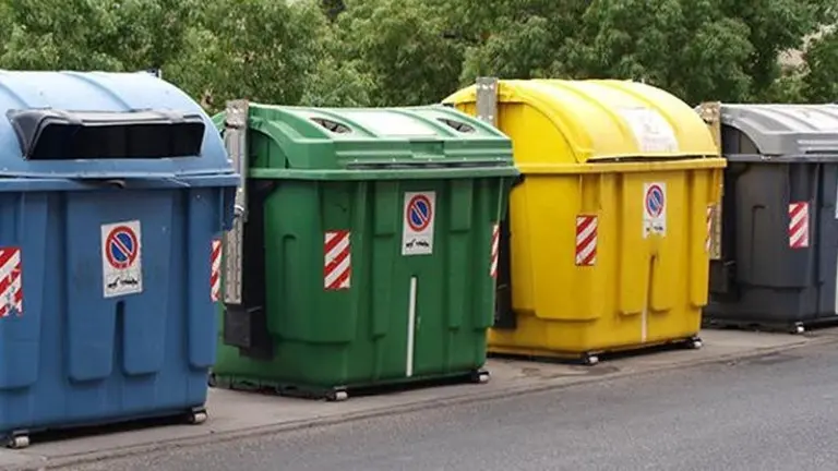 contenedores de reciclaje