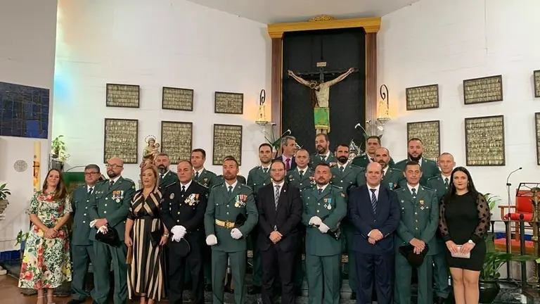 Personalidades durante la celebraci&oacute;n de El Pilar.